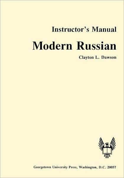Cover for Clayton L Dawson · Modern Russian Instructor's Manual (Pocketbok) (1979)