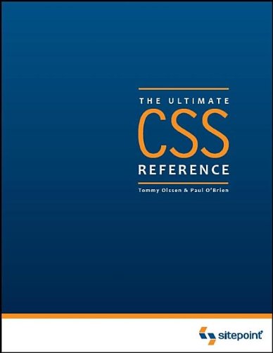 Css: the Ultimate Reference - Paul O'brien - Livros - SitePoint - 9780980285857 - 7 de março de 2008