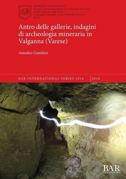 Cover for Amedeo Gambini · Antro delle gallerie, indagini di archeologia mineraria in Valganna (Paperback Book) (2019)