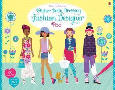 Cover for Fiona Watt · Sticker Dolly Dressing Fashion Designer Pad - Sticker Dolly Dressing Fashion Designer (Paperback Bog) (2016)