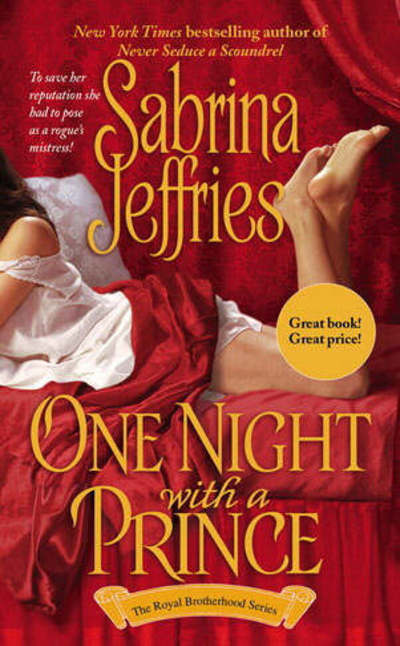 Cover for Sabrina Jeffries · One Night With a Prince (The Royal Brotherhood) (Paperback Bog) (2006)