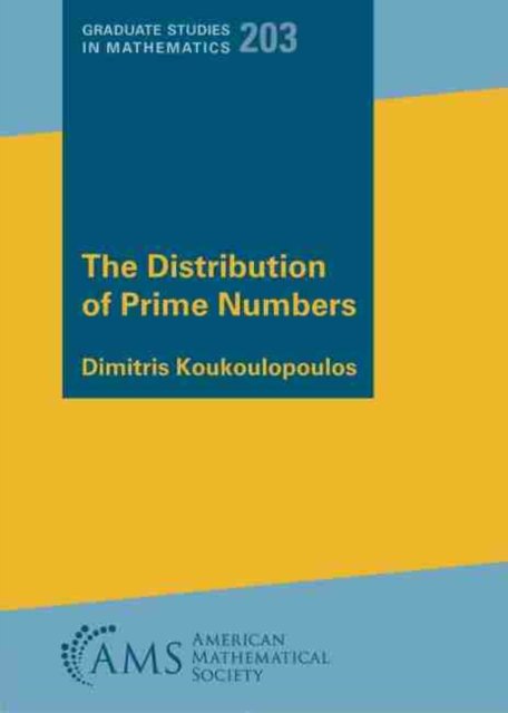 Cover for Dimitris Koukoulopoulos · The Distribution of Prime Numbers - Graduate Studies in Mathematics (Paperback Book) (2020)