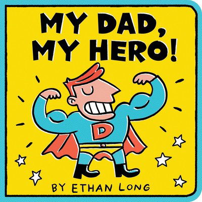 Cover for Sourcebooks · My Dad, My Hero (Board book) (2019)