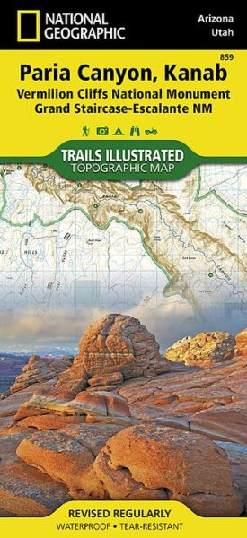 Cover for National Geographic Maps · Vermillion Cliffs, Paria Canyon: Trails Illustrated (Map) [2020th edition] (2015)