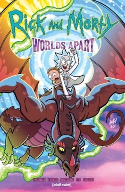 Cover for Josh Trujillo · Rick and Morty: Worlds Apart (Pocketbok) (2021)