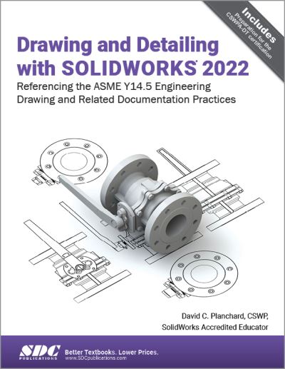 Cover for David C. Planchard · Drawing and Detailing with SOLIDWORKS 2022 (Paperback Book) (2022)