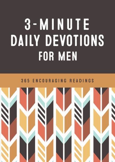Cover for Compiled By Barbour Staff · 3-Minute Daily Devotions for Men (Pocketbok) (2021)