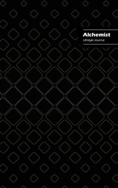 Cover for Design · Alchemist Lifestyle Journal, Write-in Notebook, Dotted Lines, Wide Ruled, Medium Size 6 x 9 Inch (A5) Hardcover (Black) (Inbunden Bok) (2020)