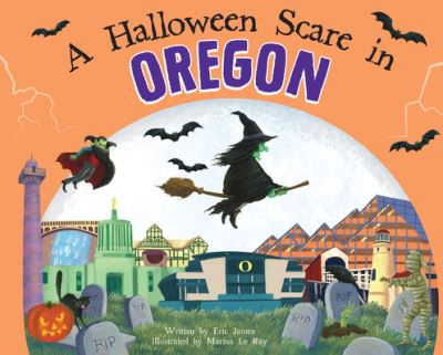 Cover for Eric James · A Halloween Scare in Oregon (Hardcover Book) (2021)