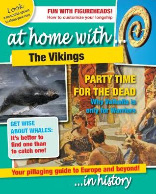 Cover for Tim Cooke · The Vikings (At Home With) (Hardcover Book) (2015)