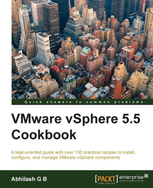 Cover for Abhilash G B · VMware vSphere 5.5 Cookbook (Paperback Book) [Ed edition] (2015)