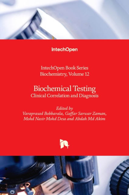 Cover for Biochemical Testing: Clinical Correlation and Diagnosis - Biochemistry (Hardcover Book) (2020)