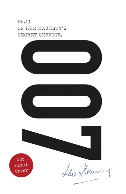 Cover for Ian Fleming · On Her Majesty's Secret Service - James Bond 007 (Paperback Bog) [New edition] (2023)