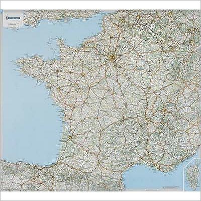 Cover for Michelin · France - Michelin rolled &amp; tubed wall map Encapsulated: Wall Map (Map) (2009)