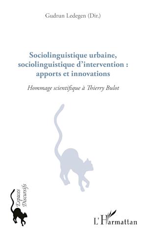 Cover for Gudrun Ledegen · Sociolinguistique urbaine, sociolinguistique d'intervention : apports et innovations (Paperback Book) (2020)