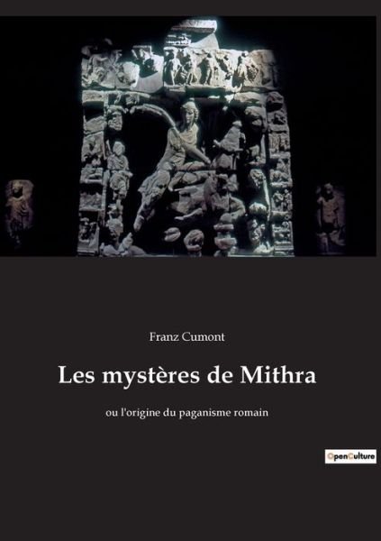 Cover for Franz Cumont · Les mysteres de Mithra (Paperback Book) (2022)