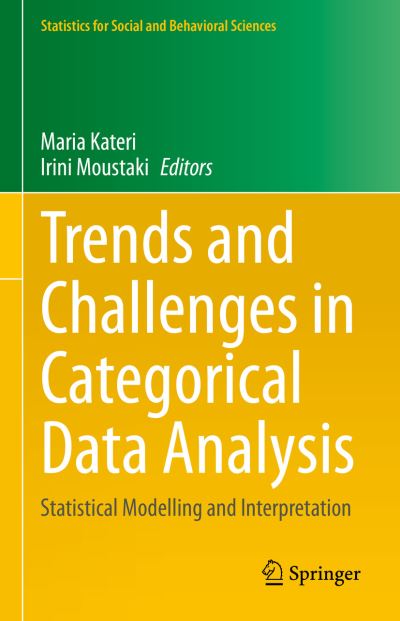 Cover for Maria Kateri · Trends and Challenges in Categorical Data Analysis (Book) (2023)