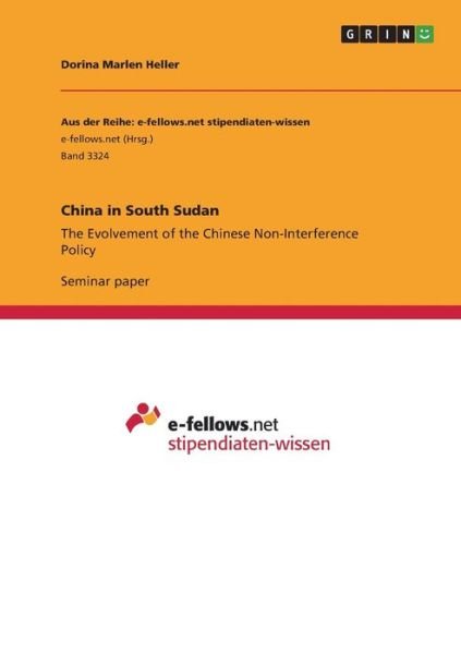 Cover for Heller · China in South Sudan (Bok)