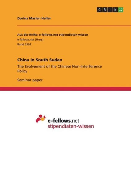 China in South Sudan - Heller - Książki -  - 9783346103857 - 