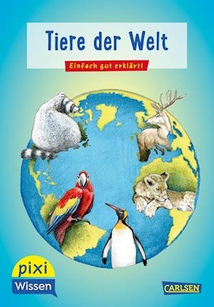Cover for 24225 · Ve5 Pixi-wissen 42 Tiere Der Welt (Bog)