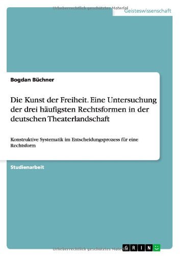 Cover for Büchner · Die Kunst der Freiheit. Eine Un (Bog) [German edition] (2014)