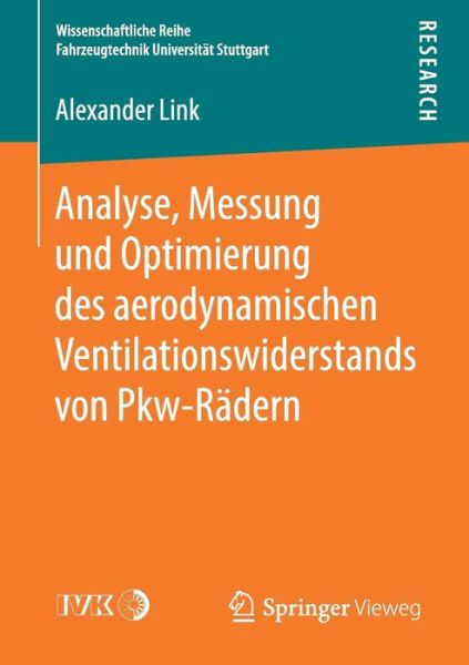 Analyse, Messung und Optimierung d - Link - Books -  - 9783658222857 - May 31, 2018