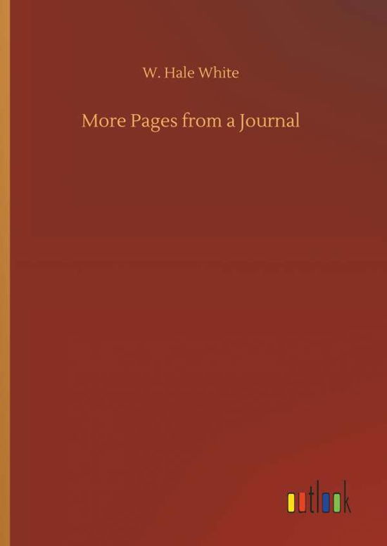 Cover for White · More Pages from a Journal (Buch) (2018)