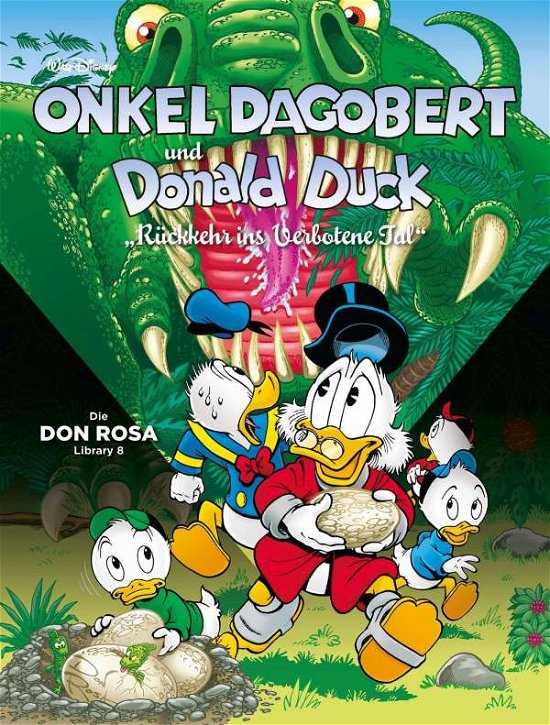 Cover for Walt Disney · Onkel Dagobert und Donald Duck - Don Rosa Library 08 (Gebundenes Buch) (2022)