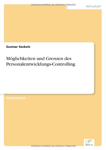 Cover for Gunnar Seckels · Moeglichkeiten und Grenzen des Personalentwicklungs-Controlling (Taschenbuch) [German edition] (1999)