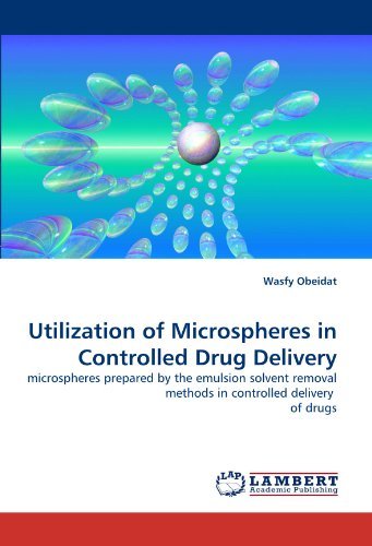 Cover for Wasfy Obeidat · Utilization of Microspheres in Controlled Drug Delivery: Microspheres Prepared by the Emulsion Solvent Removal Methods in Controlled Delivery  of Drugs (Paperback Book) (2011)