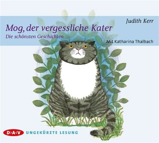 Cover for Judith Kerr · CD Mog, der vergessliche Kater (CD) (2019)