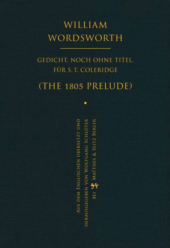 Cover for Wordsworth · Gedicht,noch ohne Titel (Book)