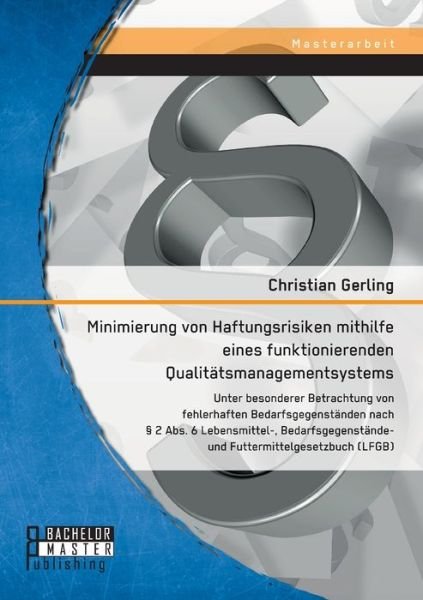 Cover for Gerling · Minimierung von Haftungsrisiken (Buch) (2019)