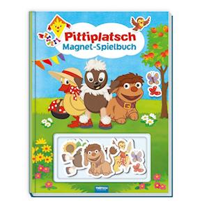 Trötsch Unser Sandmännchen Magnet-Spielbuch Pittiplatsch Pappenbuch mit Magneten - Trötsch Verlag GmbH & Co.KG - Bücher - Trötsch Verlag GmbH & Co. KG - 9783965528857 - 6. März 2024