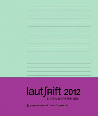 Cover for Sabine Scholl · Lautschrift 2012 (Paperback Book) (2012)