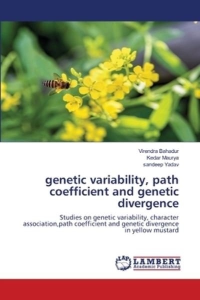 Cover for Virendra Bahadur · Genetic Variability, Path Coefficient and Genetic Divergence (Paperback Bog) (2021)