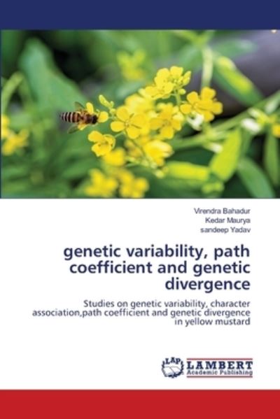 Cover for Virendra Bahadur · Genetic Variability, Path Coefficient and Genetic Divergence (Paperback Book) (2021)