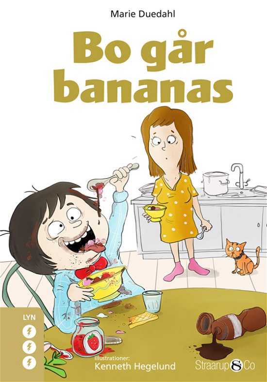 Cover for Marie Duedahl · Lyn: Bo går bananas (Hardcover Book) [1.º edición] (2022)