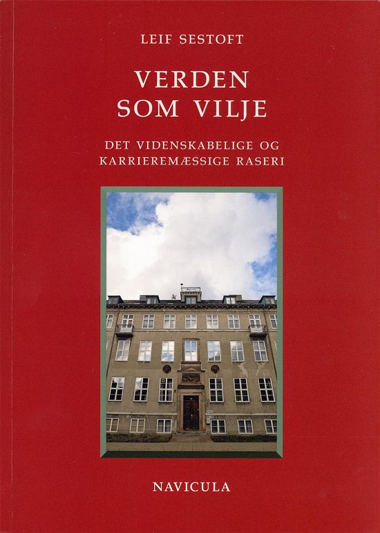 Cover for Leif Sestoft · Verden som vilje (Sewn Spine Book) [1er édition] (2011)