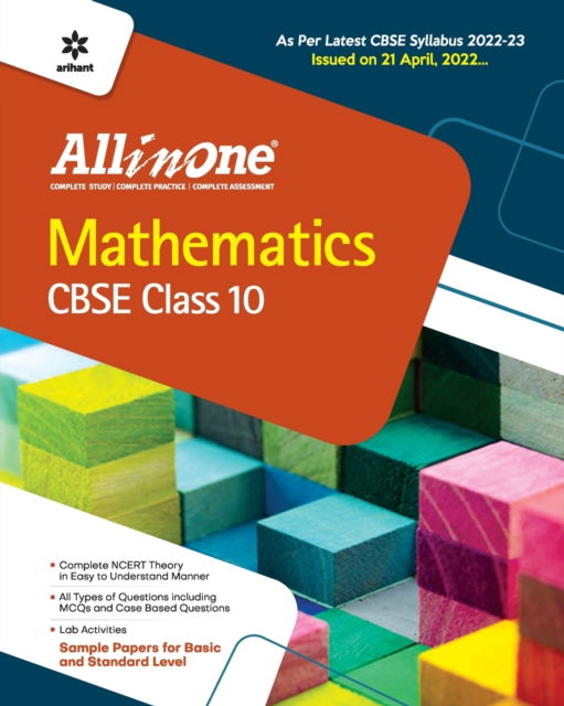 Cbse All in One Mathematics Class 11 2022-23 (as Per Latest Cbse Syllabus Issued on 21 April 2022) - Er Prem Kumar - Books - Arihant Publications India Limited - 9789326196857 - June 14, 2022