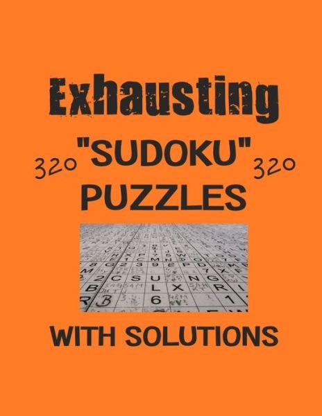 Cover for Depace' · Exhausting 320 Sudoku Puzzles with solutions (Pocketbok) (2021)