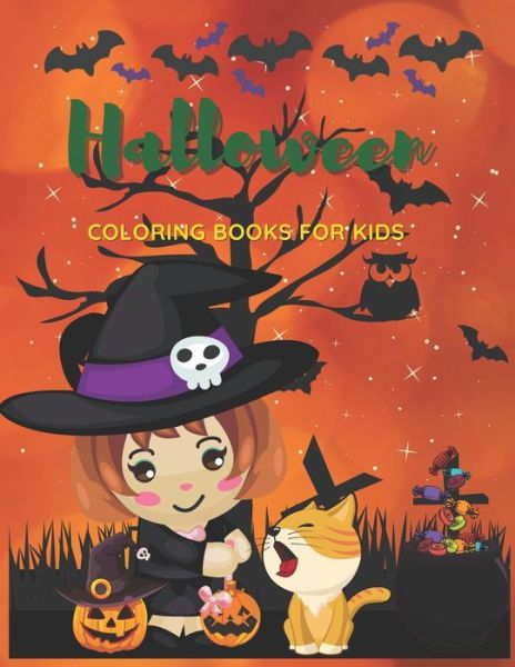 Cover for Magic Prees · Halloween Coloring Books For Kids (Paperback Book) (2020)