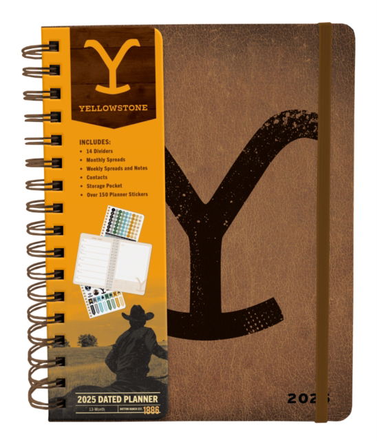 2025 Yellowstone: The Dutton Ranch 13-Month Weekly Planner - Insights - Books - Insight Editions - 9798886636857 - September 3, 2024