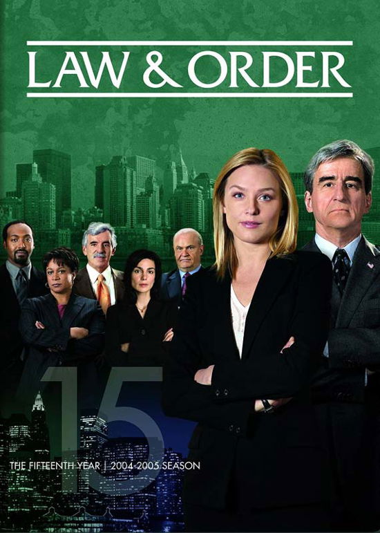 Cover for Law &amp; Order: the Fifteenth Year (DVD) (2014)