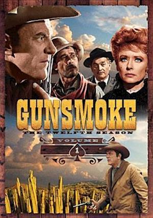 Cover for Gunsmoke: the Twelfth Season - Vol 1 (DVD) [Box set] (2016)