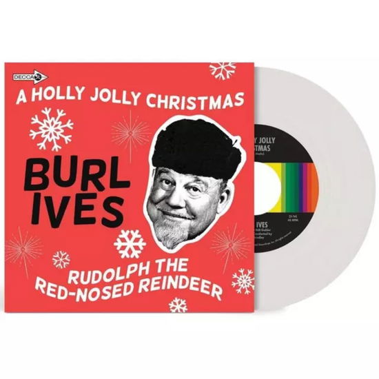 Cover for Burl Ives · A Holly Jolly Christmas (7&quot;single Snow White Vinyl) (7&quot;) (2024)