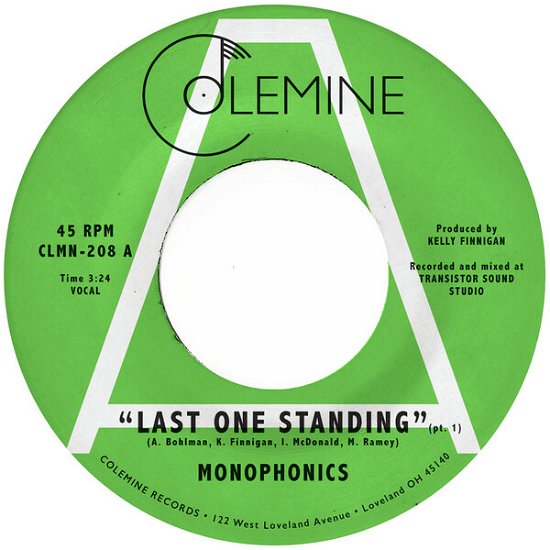 Cover for Monophonics · Last One Standing (7&quot;) (2021)
