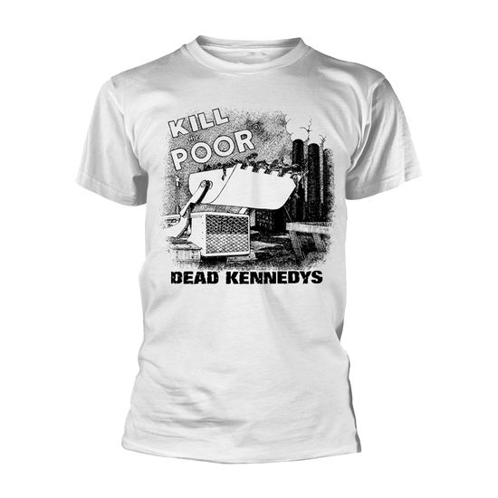Cover for Dead Kennedys · Kill the Poor (White) (T-shirt) [size XXL] (2025)