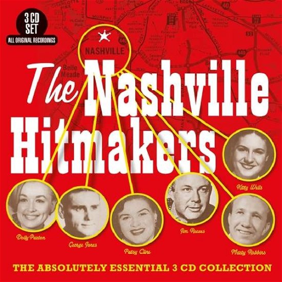 Various Artists · The Nashville Hitmakers (CD) (2018)