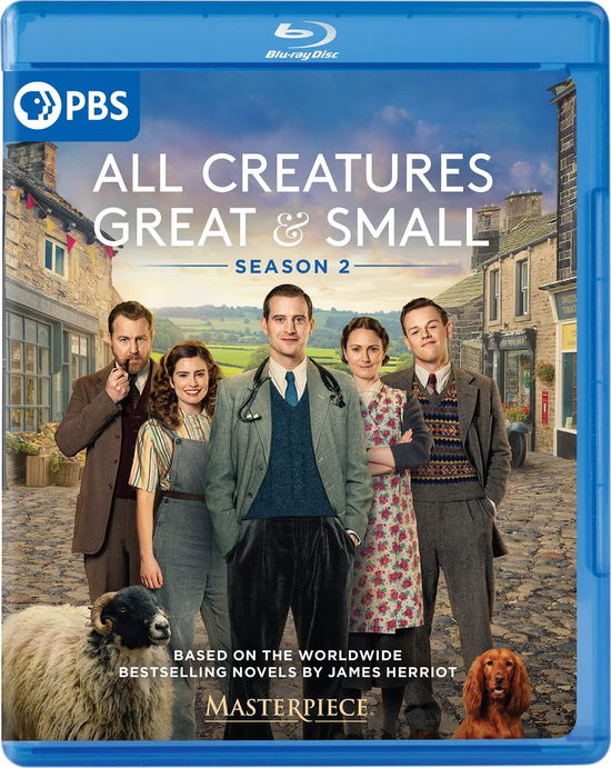 Cover for Masterpiece: All Creatures Great &amp; Small Season 2 (Blu-ray) (2022)